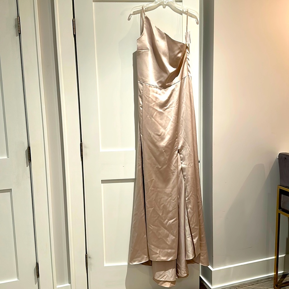 Champagne Unworn Bridesmaid Dress